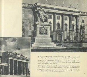 Humboldt-Universität ; Brandenburger Tor