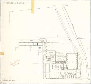 Fischer, Theodor; Bad Kissingen; Kurhaus-Hotel - Grundriss EG