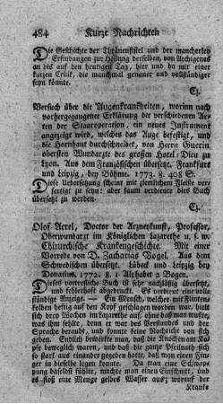 Chirurgische Geschichte.