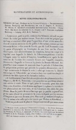 Revue Bibliographique.