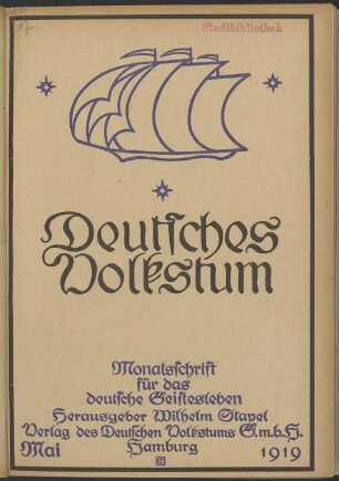 Mai Hamburg 1919