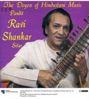 The Doyen of Hindustani Music. Pandit Ravi Shankar
