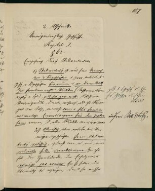 157-174, Abschnitt II: Vermögensrechtliche Rechtsgeschäfte
