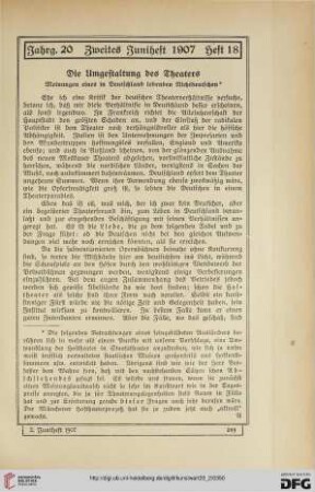 Heft 18 (2. Juniheft 1907)