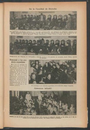 En la Facultad de Derecho