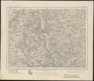 Bl. 584: Solgne in Frankreich, 1908 : 584 : Solgne. - Aufgenommen 1880, hrsg. 1883, berichtigt 1908. - Berlin , 1908