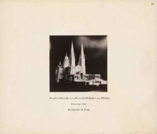 Friedenskirche im Humboldthafen, Berlin: Modellfoto