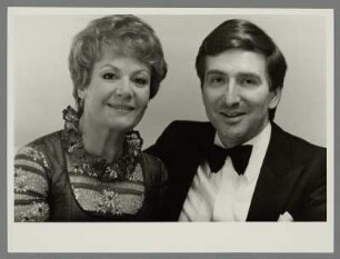 Renate Holm und Heinz Zedenik : Portrait der Opernsänger (Sopran) Renate Holm und Heinz Zedenik (Tenor) im Kulturpalast Dresden
