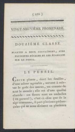 Vingt-neuvième promenade.