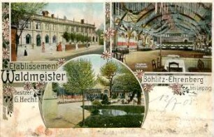 Böhlitz-Ehrenberg: Etablissement Waldmeister, Jugendfestsaal