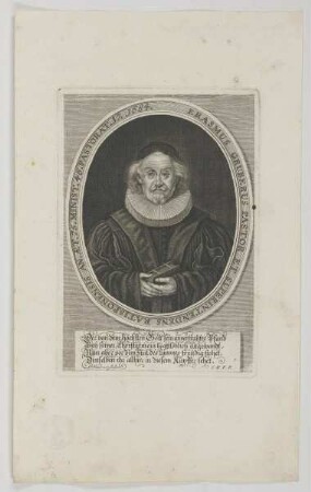Bildnis des Erasmus Gruberus