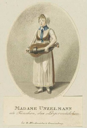 Bildnis der Madame Unzelmann