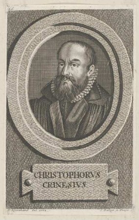 Bildnis des Christoporus Crinesius