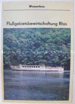 Werbe- und Informationsprospekt aus dem Bereich der Wasserwirtschaft