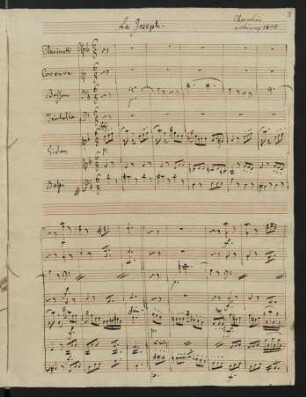 La Joseph; orch; d-Moll