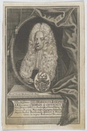 Bildnis des Franciscus Iosephus Czernin de Chudenitz
