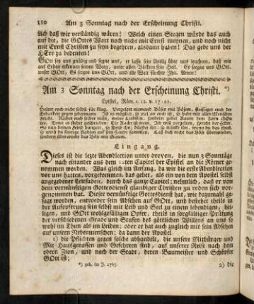 110-118, XII. Am 3. Sonnt. nach Epiphan.