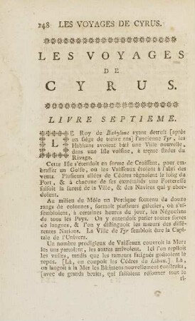 Livre Septieme.