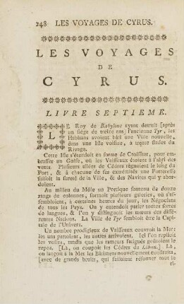 Livre Septieme.