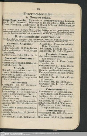 Feuermeldestellen