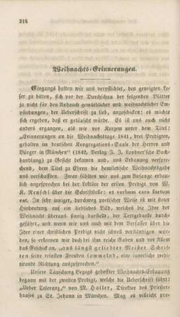 318-336 Weihnachts-Erinnerungen