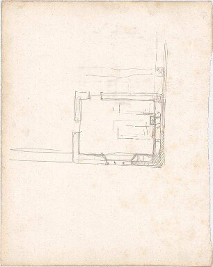 Hildebrand, Adolf von; Neapel (Italien); Zoologische Station - Grundriss