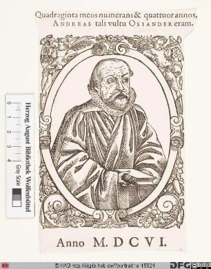Bildnis Andreas Osiander d. J.