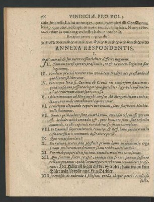 Annexa Respondentis.