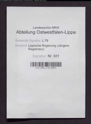 Sammlung von Statuten der Verwaltungsämter