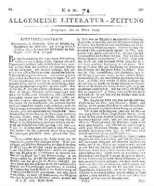 1805: Allgemeine Literatur-Zeitung