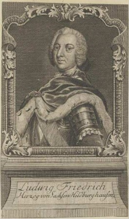 Bildnis von Ludwig Friedrich, Herzog von Sachsen-Hildburghausen