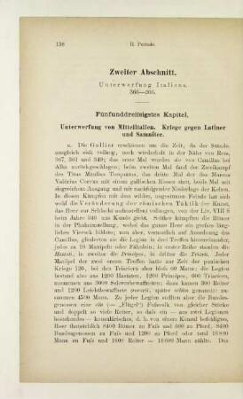 Zweiter Abschnitt. Unterwerfung Italiens. 366-266