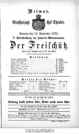 Der Freischütz