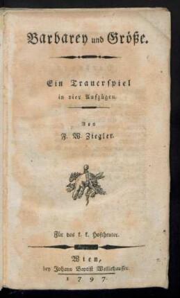 Barbarey und Größe