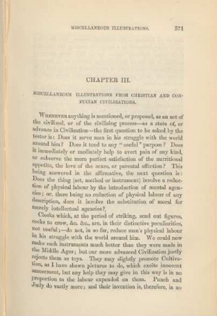Chapter III. Miscellaneous illustrations from Christian and Confucian civilizations