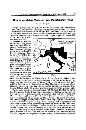 Vom germanischen Großreich zum Großdeutschen Reich