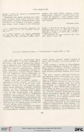 Allgemeines Künstlerlexikon, t. 1., Leipzig 1985