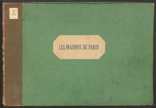 Les maisons de Paris