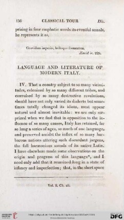 Language and literature of modern Italy