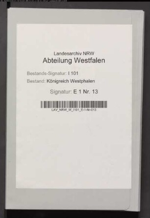 Verwaltung des Stifts St. Mauritz und Simeon in Minden