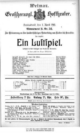 Ein Lustspiel