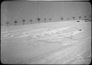 Spuren im Schnee
