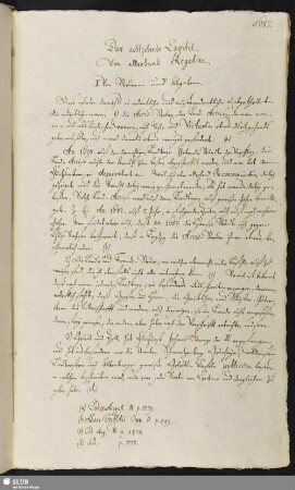 18. Capitel. Von allerhand Regalien.
