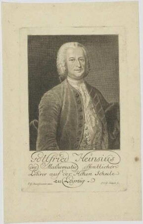 Bildnis des Gottfried Heinsius