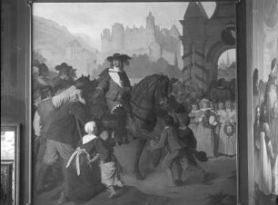 "Vaterländische Geschichtsgalerie": Karl Ludwig erhält die achte Kurwürde zurück und nimmt 1649 wieder Besitz von seinen Erblanden