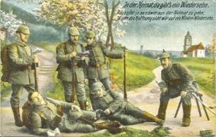 In der Heimat, da gibt's ein Wiedersehn - Ach es ist ja so schwer [...]