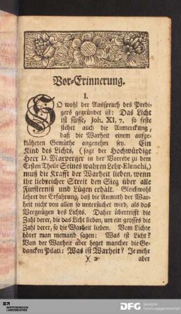 Vor-Erinnerung.