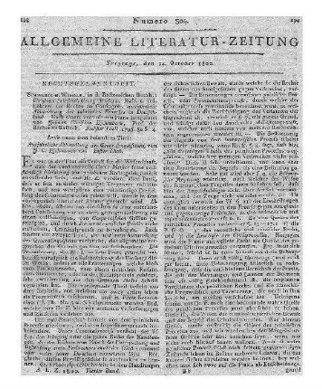 Anekdoten, Charakterzüge und Reflexionen. Zur Beleuchtung merkwürdiger Personen und Begebenheiten der neuesten Zeitgeschichte. Jena: Mauke 1800