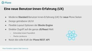 Plone 6: Benutzererfahrung neu definiert