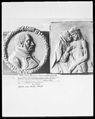 Rundbild Ladislaus Graf von Haag, Beweinung Christi